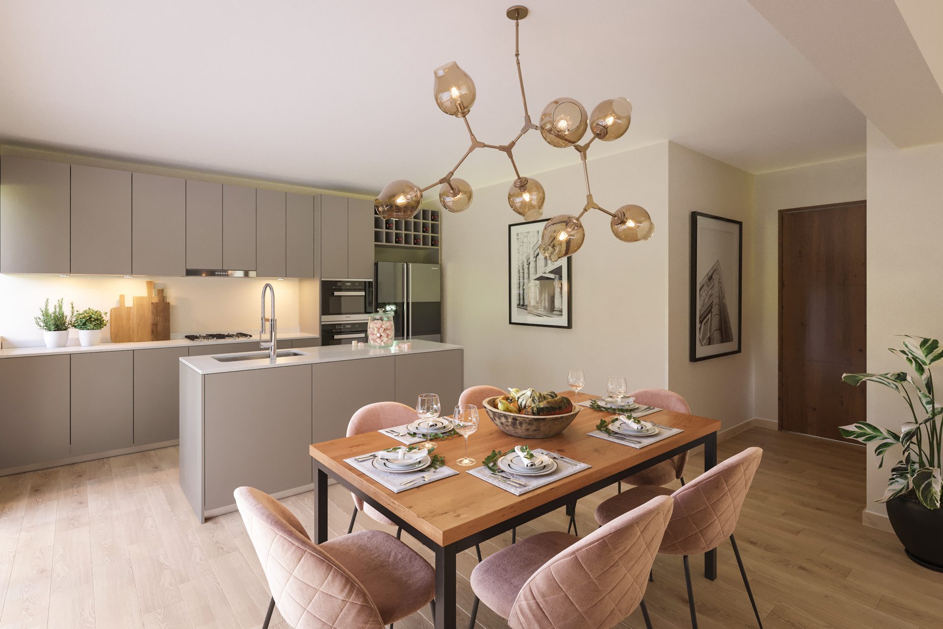 Cocina moderna